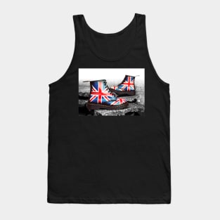 Union Jack Flag Doc Martens boots Tank Top